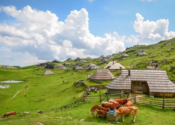 Chata Koca Predilnica Velika Planina Kamniska Bistrica